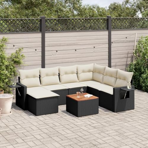 1. Modulare 9-teilige Garten-Essgruppe in Anthrazit mit Stauraum und wetterbest?ndigem Poly-Rattan 1. Modulare 9-teilige Garten-Essgruppe in Anthrazit mit Stauraum und wetterbest?ndigem Poly-Rattan