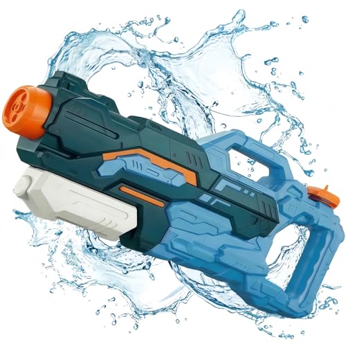 Vivyklfc Water Pistols Water Gun Fighting Toys with 8-10 Meters Range for Kids Adults Water Toys Leak-Proof Squirt Guns for Party Blaster Swimming Beach Summer Pool (1500ml * 1 Water Gun)