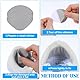 Apausvcm 6 Paar Schuhe Ferse Reparatur,Leder Sneaker Reparatur Patch,Selbstklebende Fersenschutz,Fersenpolster Schuhe Reparatur,Schuhabsatz Reparatur,Schuhloch-Verhinderungs-Patch,für Meiste Schuhtype