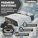 Heimfleiss® Luftmatratze 2 Personen | Premium Luftbett selbstaufblasend 150x200 cm | Schnell Aufblasbare Matratze ideal nutzbar als Gästebett & Reisebett | Selbstaufblasbare Camping Air Mattress