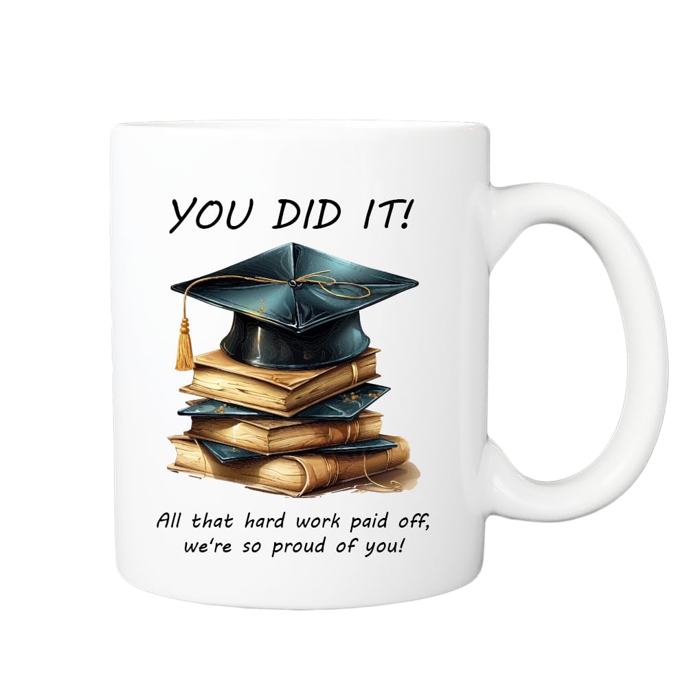 Graduation Gift Mug for Grandson Granddaughter, Son, Daughter, Niece, Nephew