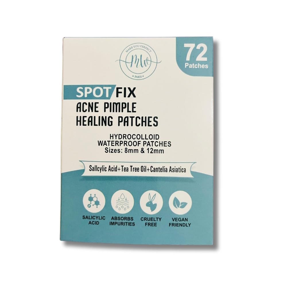 Pimple Patches for Face Anti Acne with 0 5 Salicylic Acid 100 Hydrocolloid Waterproof Quick Acting Blemish Patches