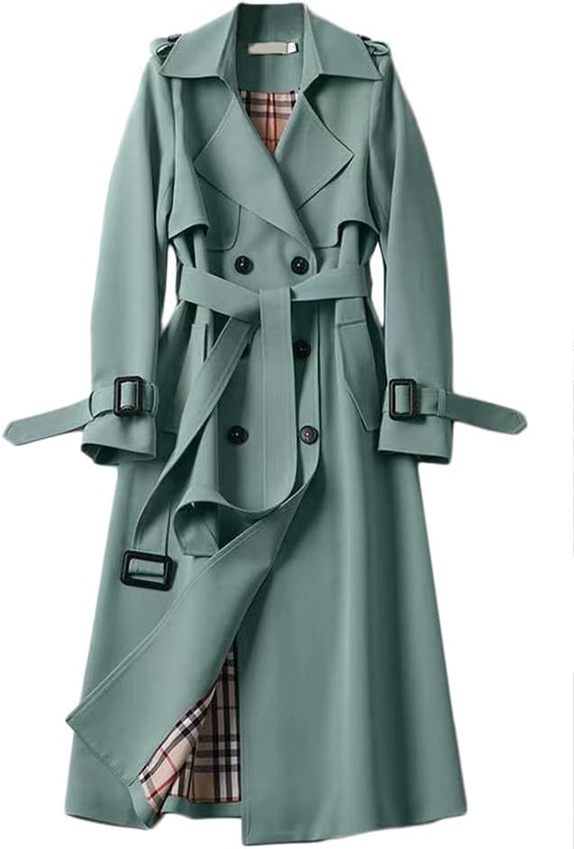 shownicer Femme Manteau Blazer Jacket Trench Coat Bouton de | FindTheDeal