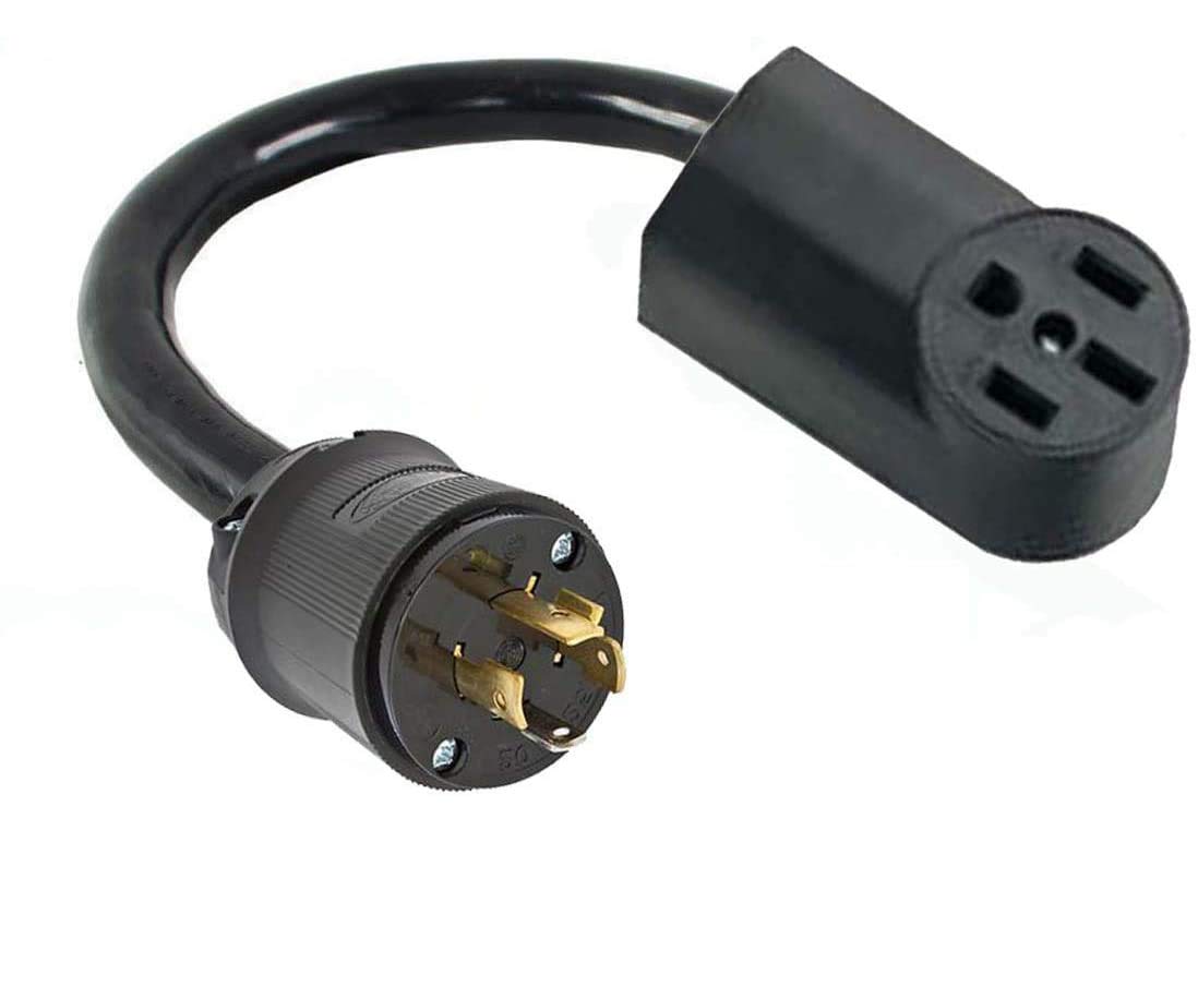 Amazon.com: L14-20P 4-Pin Twist Lock Male Generator Plug To 14-50R