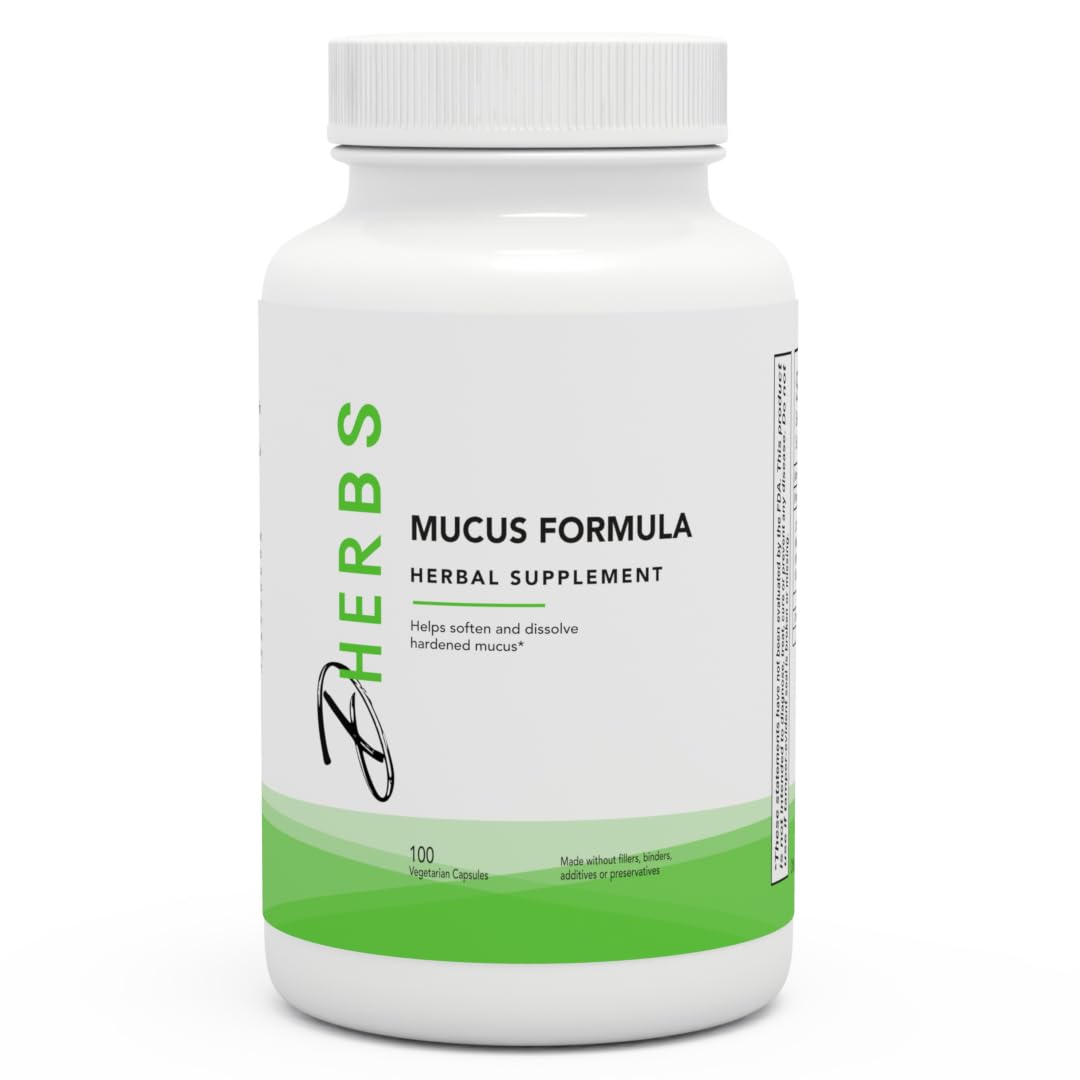 Dherbs Mucus Formula, 100-Count Bottle