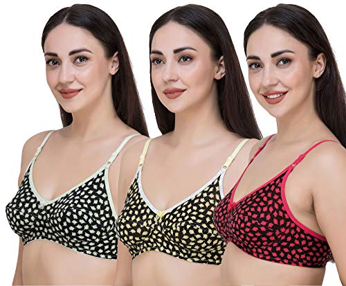 Image of Fasense Women's Wire Free Non Padded Cotton Bra