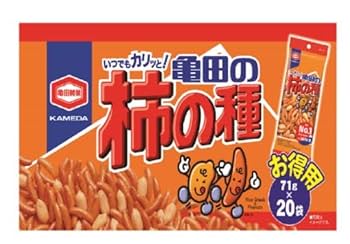柿の種出品 Amazon.co.jp: 亀田製菓 亀田の柿の種 71g X 20袋 BOX : 食品