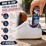 Fresh Kicks Shoe Deodorizer Spray - Shoe Odor Eliminator and Smell Remover - Image 5