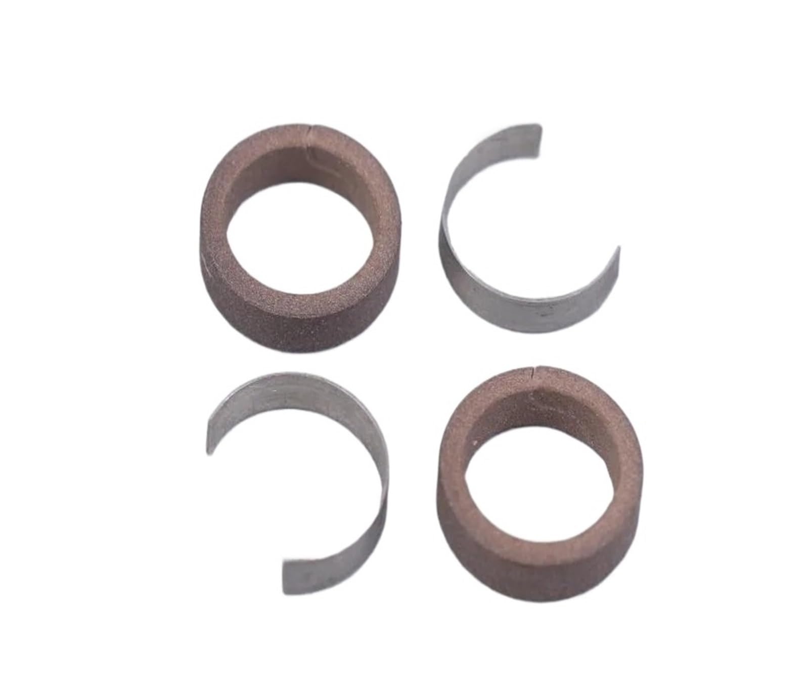 10 Stück 30 MPA Sekundärkolbenring 4500 PSI Einzel-/Zweizylinder-Kompressor-Kolbenring-Schrapnell(Piston ring)