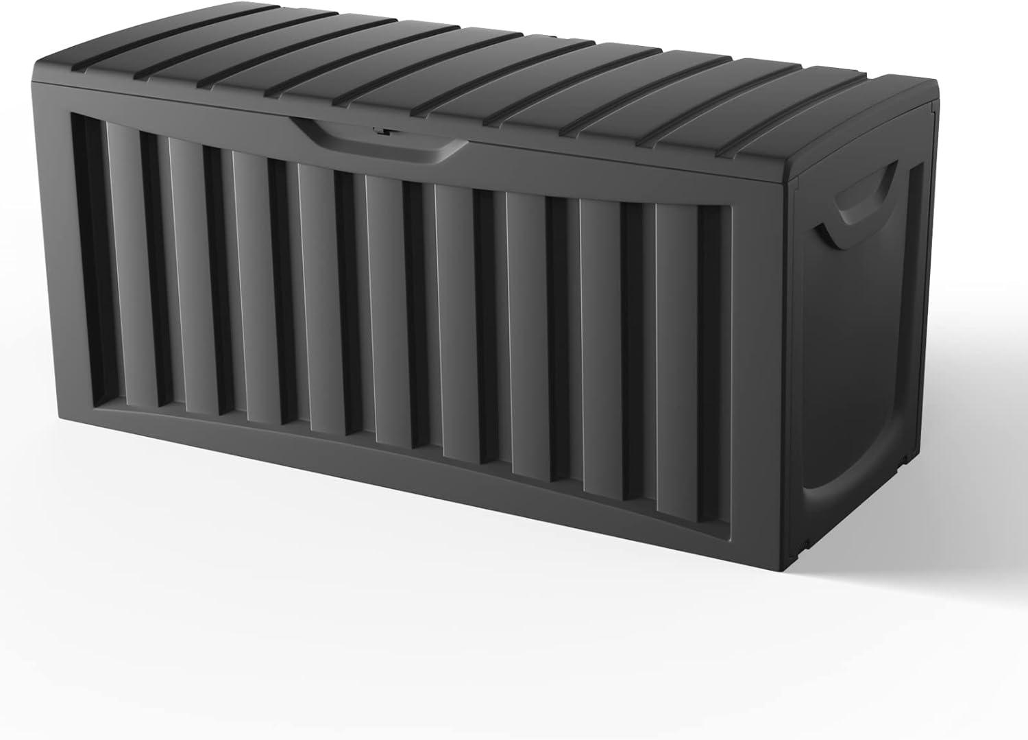 Goplus Outdoor Storage Box, Waterproof 90 Gallon Deck Box