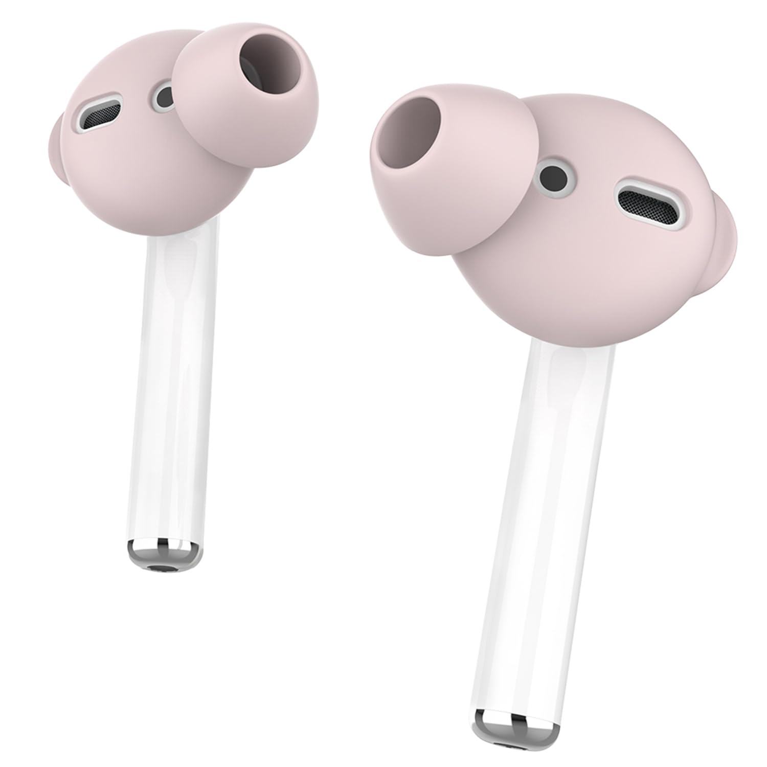 McStorey AirPods 1. & 2. Nesil Kulak İçi Kılıf – 3 Çift Small Silikon Uç – 0.5mm Ultra İnce, Kaymaz, Şarj Kutusuna Uyumlu, Konforlu & Hijyenik Kullanım Siyah
