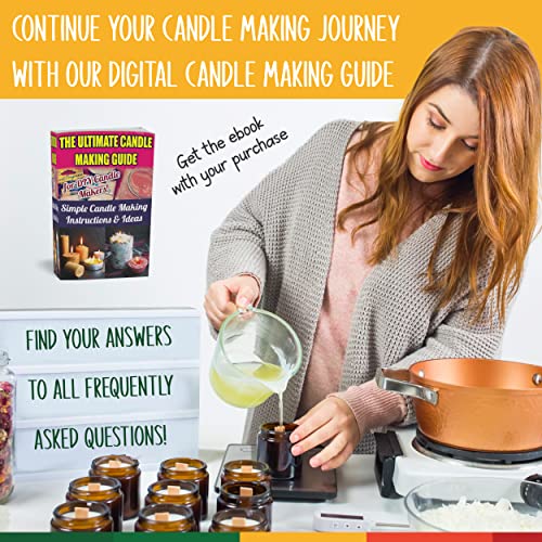 Cozyours Diy Candle Making Kit, Complete Soy Candle Making Kit For Adults, Make Your Own Scented Candles #TOP6