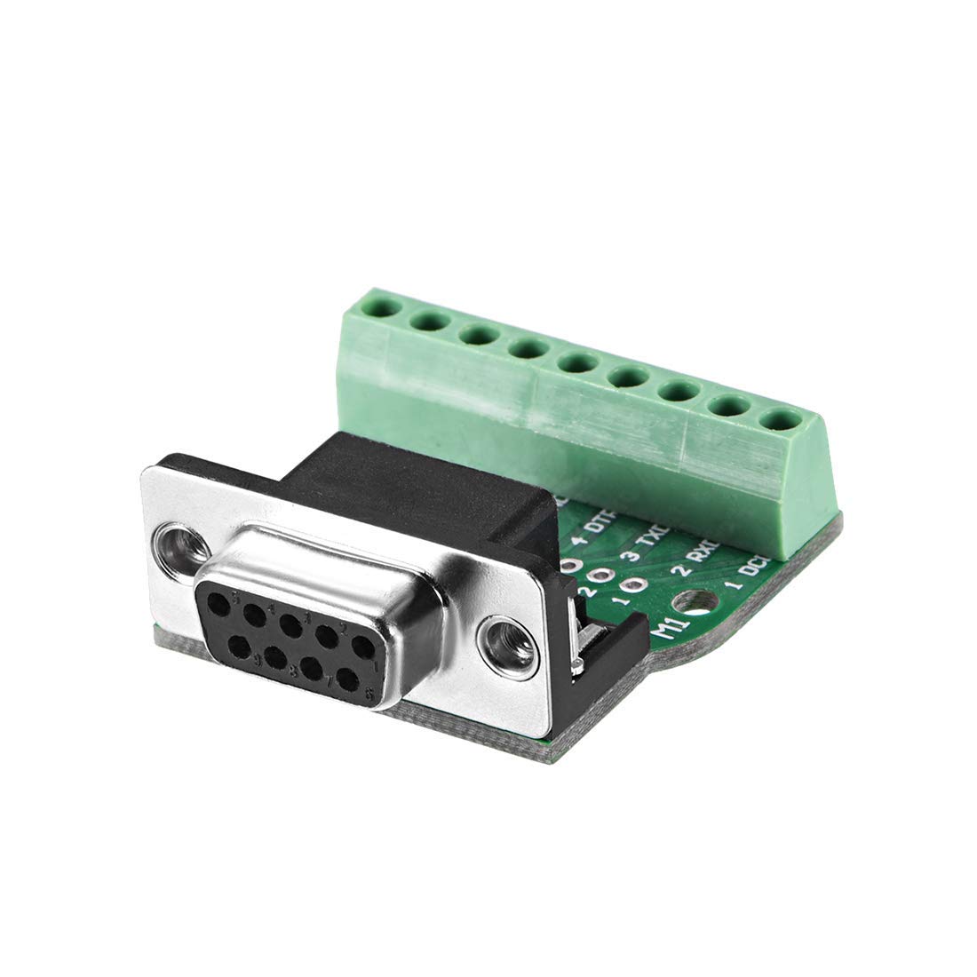 IDUINO D-sub DB9 Breakout Board Connector 9 Pin 2 Row Female RS232 Serial Port Solderless Terminal Block Adapter-image-17