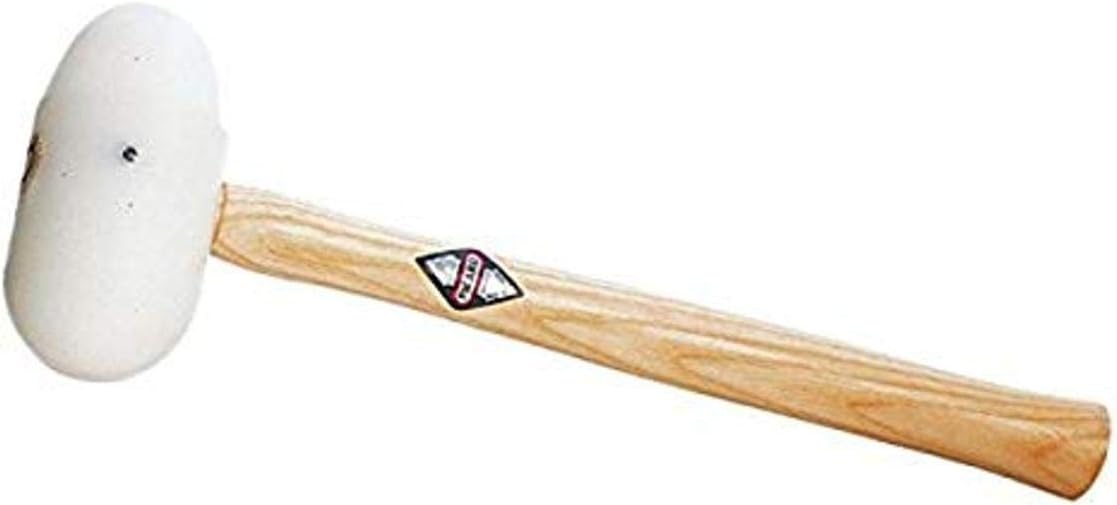 Picard Tinsmith Hammer 600g – Cone Shaped Plastic Head (155 x 85 x 35mm), Stress–Crack Resistant, Sharpenable, Dual Curved Ash Handle, 380mm Length, Sheet Metal Work – 0038501-155