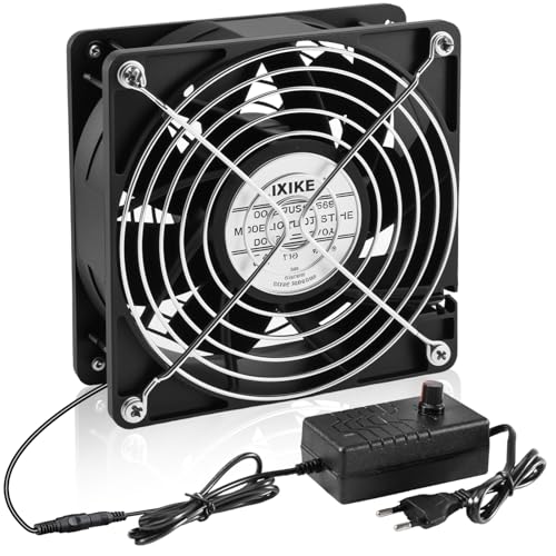 Joycabin 120mm Lüfter, Großer Luftstrom Kühlung Lüfter mit...