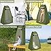 Ceither Privacy Shower Tent, Pop up Portable Camping Tent, Outdoor Toilet Changing Dressing Room, Instant Privacy Shelter for Picnic Waterproof Bathroom