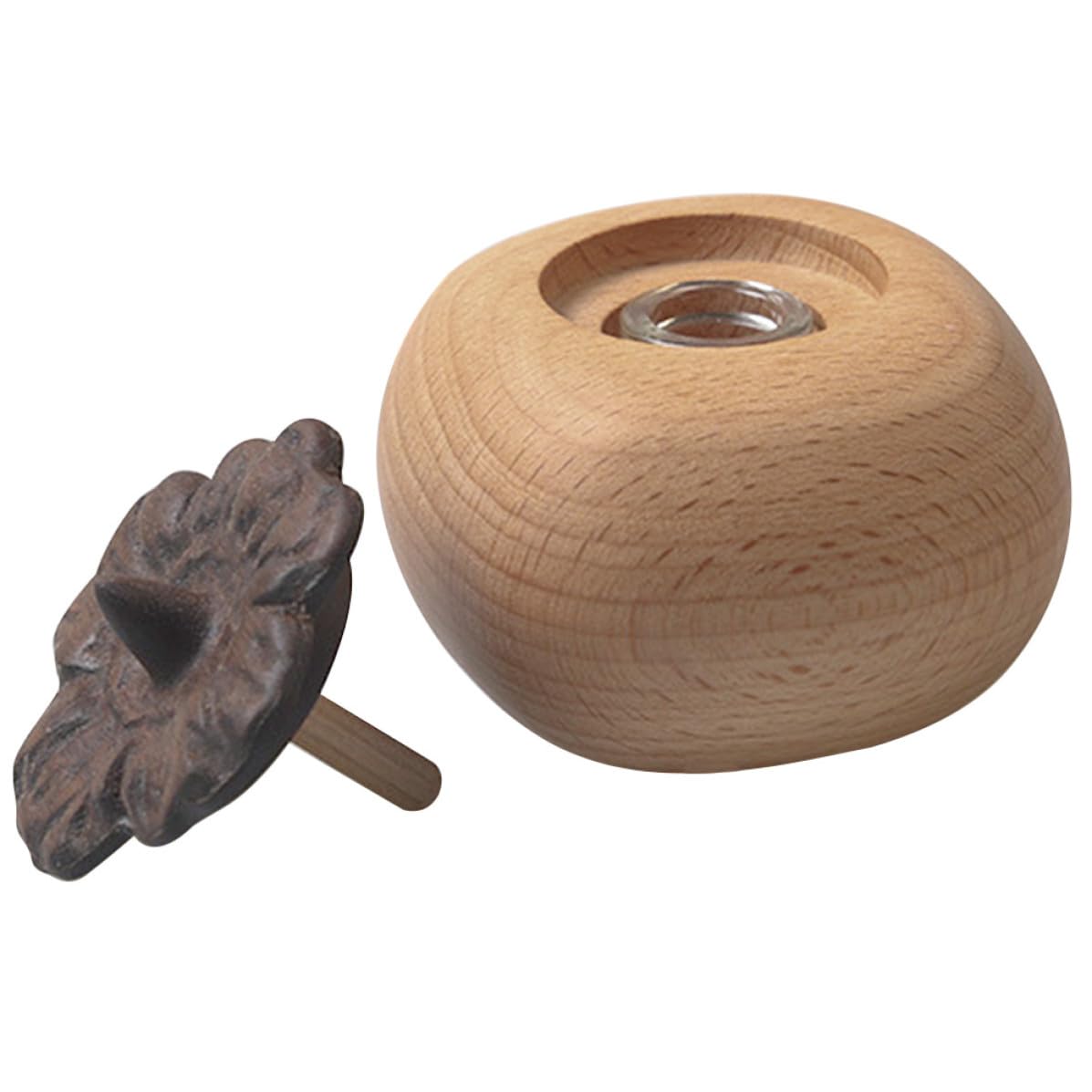 Diffusore di Oli Essenziali in Legno per Decorazione da Scrivania Design Creativo, Diffusore Aromi per Tavolo da Comodino e Ufficio, Elegante Profumatore per Ambienti