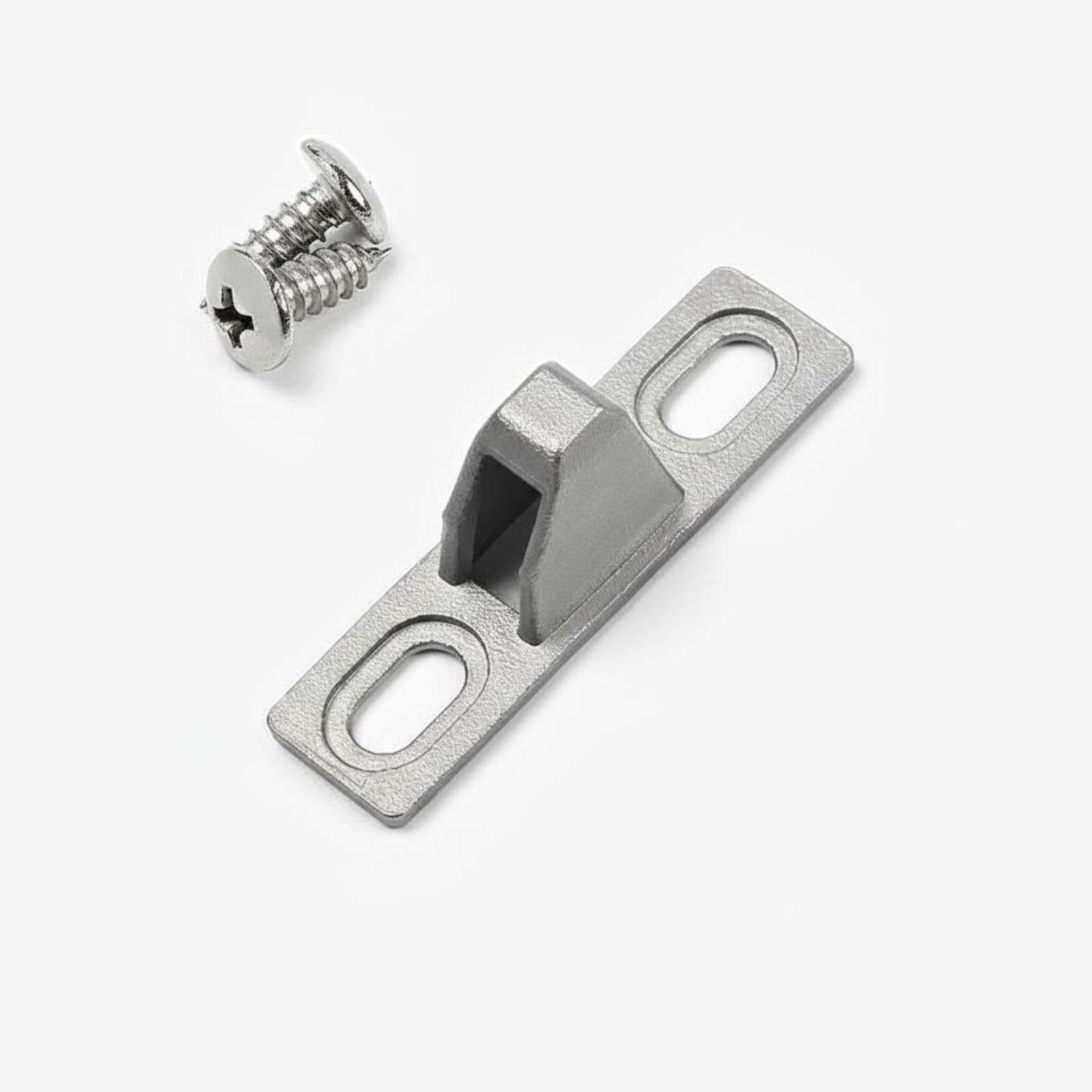 Type 90 Aluminum Sliding Aperture Lock Security Hook Latch Door Aperture Latch Silver 70 304 Stainless-image-42