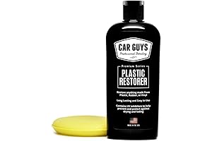 Plastic, Rubber, and Vinyl Restorer: The Ultimate Auto Detailing Kit for Revitalizing Your Vehicle's Trim