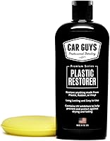 Vista 1 de Restaurador de plásticos de CarGuys, la solución definitiva para devolver la vida a la goma, el vinilo y el plástico, kit de 8 onzas