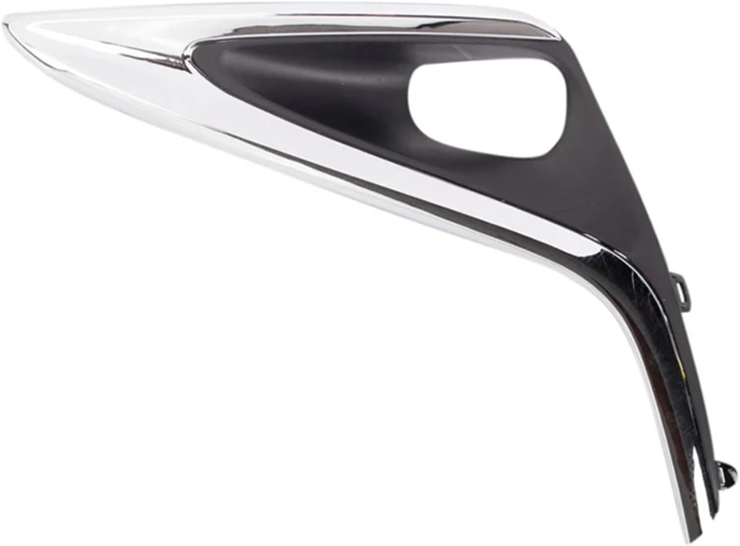 for Lexus ES300h ES350 2016-2018 Car Fog Lamp Frame Cover ABS Front Bumper Trimming Bezel(Left Outside)