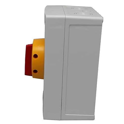 Miniatura 2 de Walther Electric KEM360UL YR - Interruptor de desconexión de motor cerrado  3 polos, 60 A, 600 V, IP65 Nema 4X resistente al agua  OSHA Loto capaz