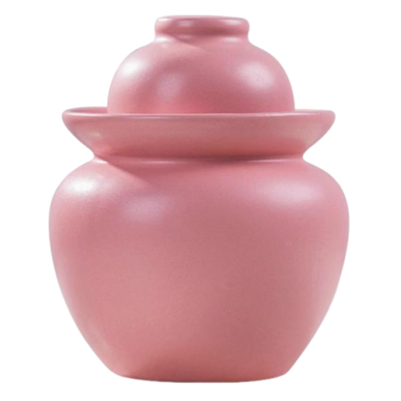 Kimchi-Glas aus Keramik, traditionelles chinesisches Porzellan, mit Luftschleusendeckel und Wasserdichtung, Retro-Lebensmittelbehälter für Essiggurken, Sauerkraut, Gärung