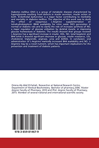 Effect of L-Arginine on Nitric Oxide Synthesis in Diabetic Rats