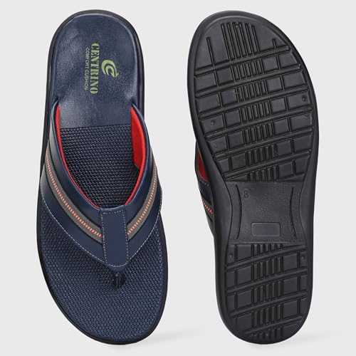 Image of Centrino Slipper for Men | Cushioned Insole for Comfort | Stylish & Durable Chappal for Boys & Men| Perfect for Beach days 6801