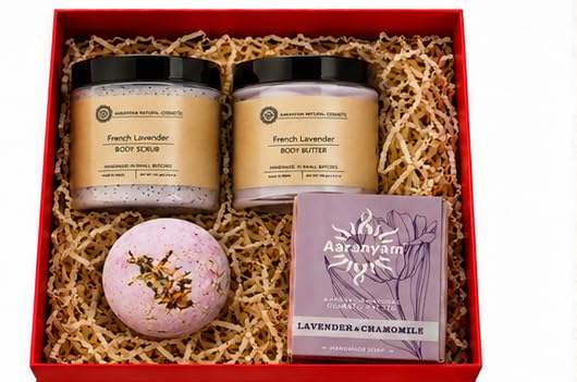 Luxury Bath and Body Care Set | Gift Set For Women & Men| Pamper Your Loved Ones | Gift Set for Every Occasion | Premium Bath Gift Set - Christmas, Velentine, Birthday, Anniversary Home Spa Gift Pack of 5.-image-45