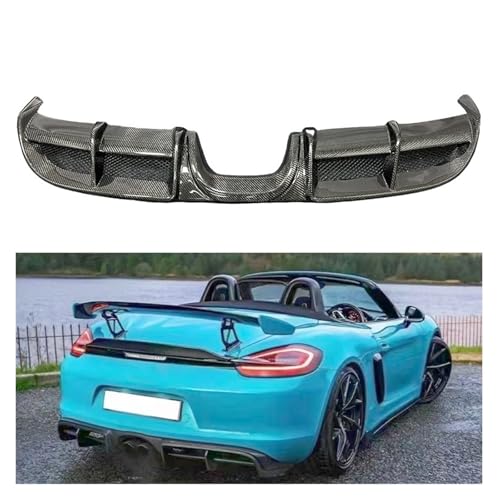 Diffuseur arrière carbone Porsche 718 pour remplacer le plastique - 2
