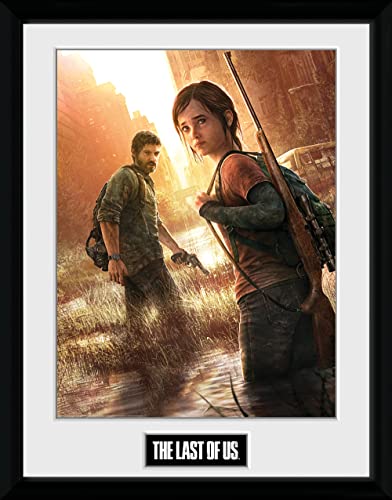 GB eye The Last Of Us Key Art - Póster enmarcado (30 x 40 cm), diseño de The Last Of Us