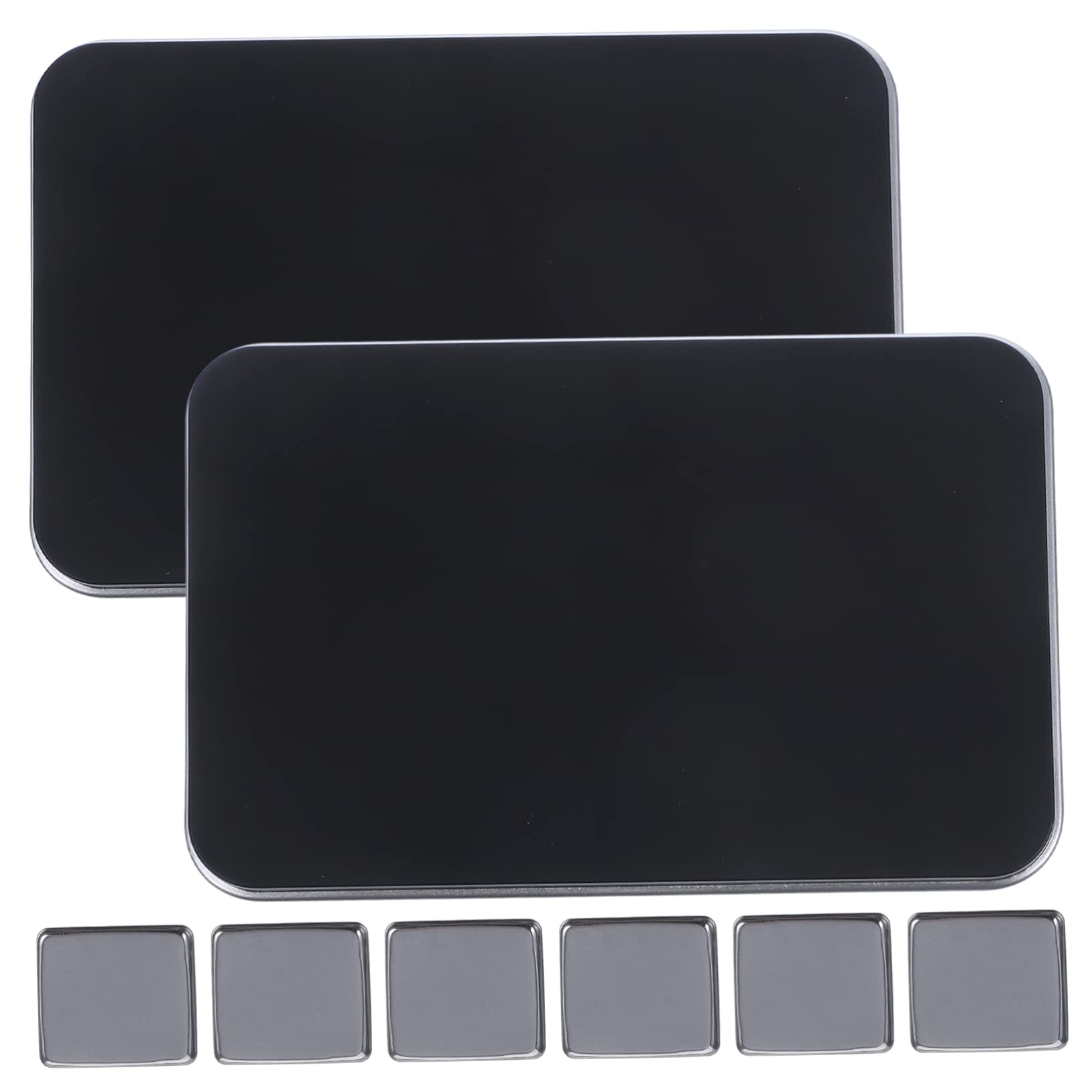 GALPADA Set 2 Pezzi Custodia Vuota per Ombretti Magnetica in As Opaco, Palette per Blush e Illuminante, Organizer per Make-up Fai-da-te, Facile Confronto Colori e Esposizione