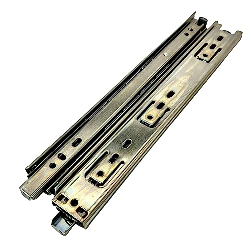 Corrediça Telescópica Trilho Zincada para Gaveta 250MM Rayco