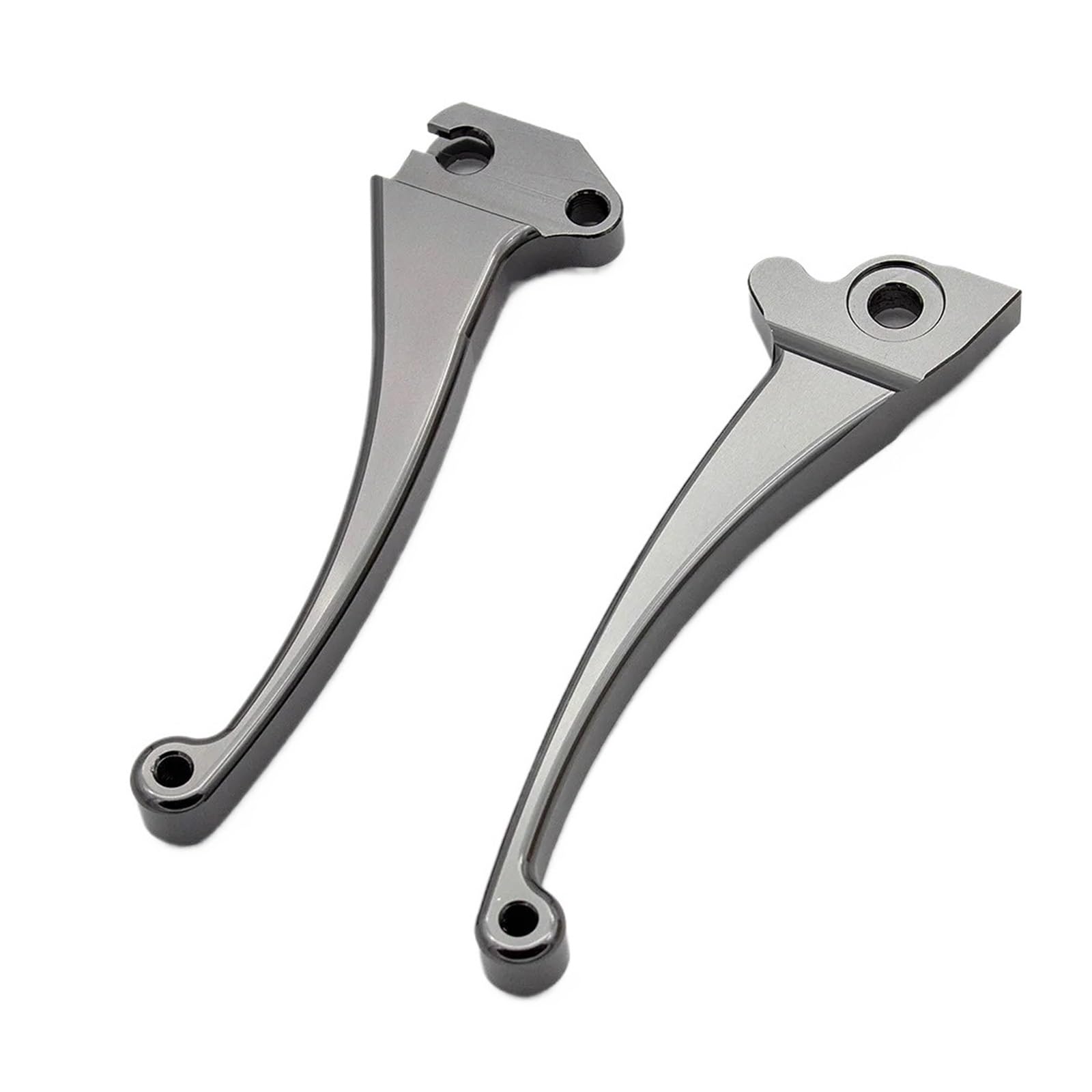 Motorcycle Clutch Brake Lever Motorcycle Brakes Lever Front Disc Rear Drum Brake Levers for Vespa PX Models for LML 125 150 200 for Star PX125 PX150(Silver)