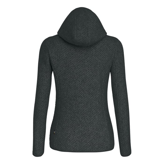 Salewa NUVOLO - Sudadera Con Cremallera - Black Out Melange/negro