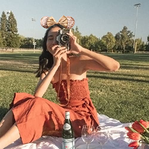 Image of DRESHOW Mouse Ears Bow Headbands Glitter Party Decoration Cosplay Costume for Women