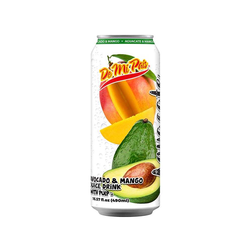 De Mi Pais Avocado & Mango with Pulp 16oz / Aguacate y Mango con Pulpa 16oz (12)