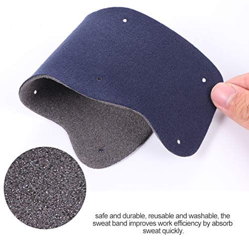 ULTECHNOVO 5 PeÃ§as Esponja de Sweatband de ChapÃ©u Duro ReutilizÃ¡vel Sweatband Protetores de Suor