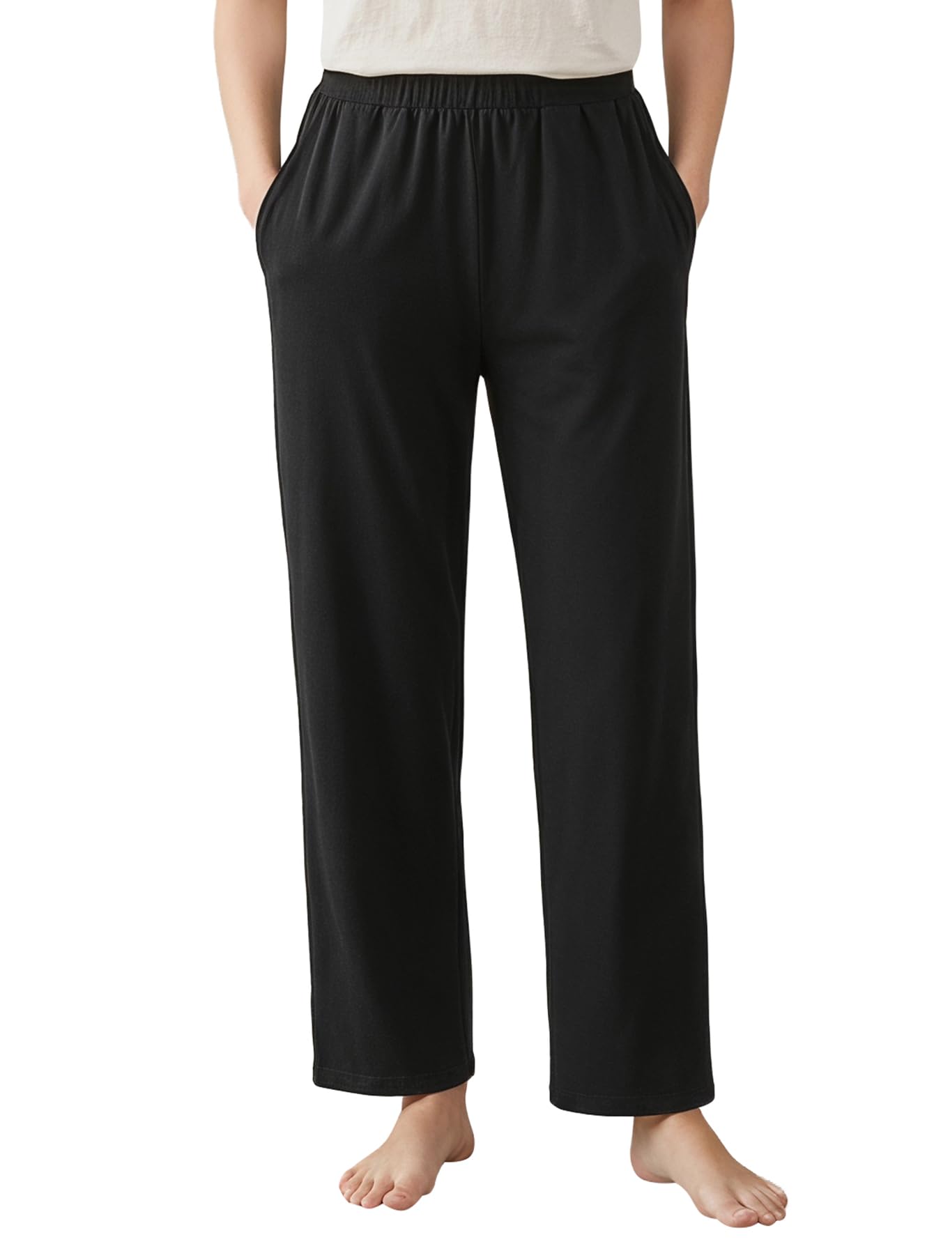 Women's Petite Cotton Lounge Pants Petite Length