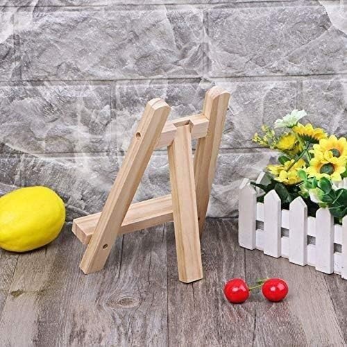 Mini cavalletto in Legno per artisti, Supporto in Legno, espositore per Decorazioni per Feste, cavalletto Triangolare, Forniture per Pittura