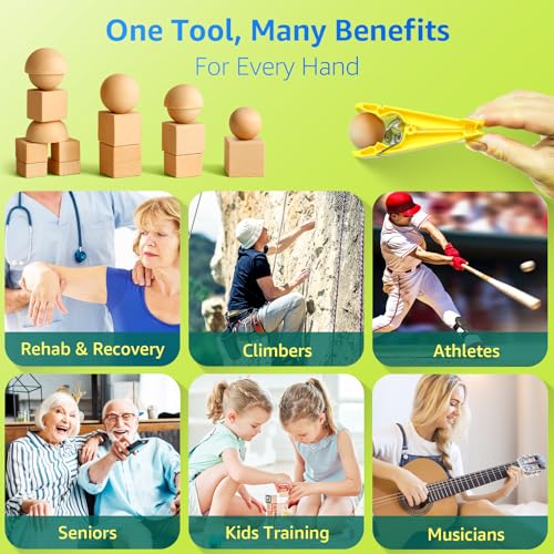 FitBeast Finger Exerciser Set – 5 Resistance Clips for Hand Therapy, Grip Strength & Dexterity – Ideal Finger Strengthener for Rehab, Stroke Recovery, Arthritis, Seniors & Athletes - Image 7