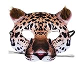 gepard englisch  Rappa 160385 Lebensechte Tiermaske Gepardenmaske Karnevalsmaske Gepard