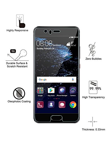 YOOTECH Huawei P10 Plus Pellicola Protettiva, [2