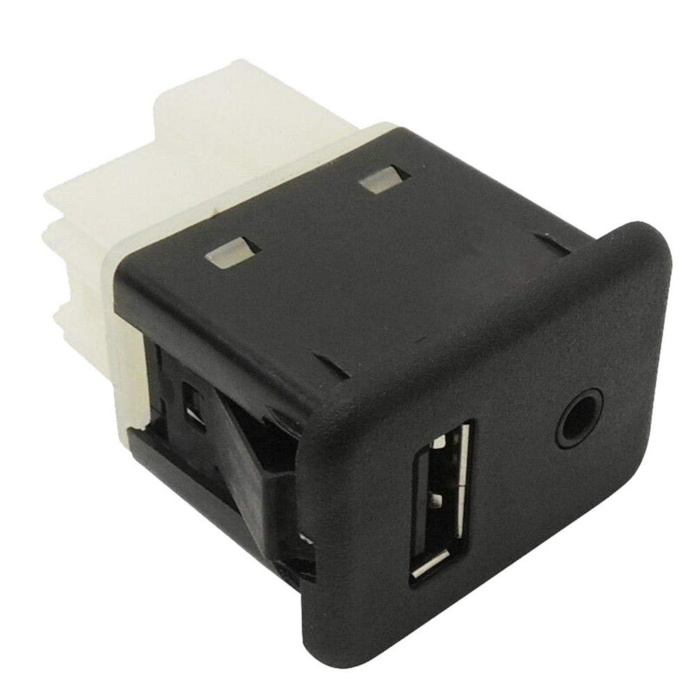 MoreChioce Center Console USB/Aux Port, 25832462,20870101 Car Center Console Interface Socket USB Port Fit forAllure Lacrosse 2010-2013,Fit for Camaro 2010-2015,Corvette 2011-2013