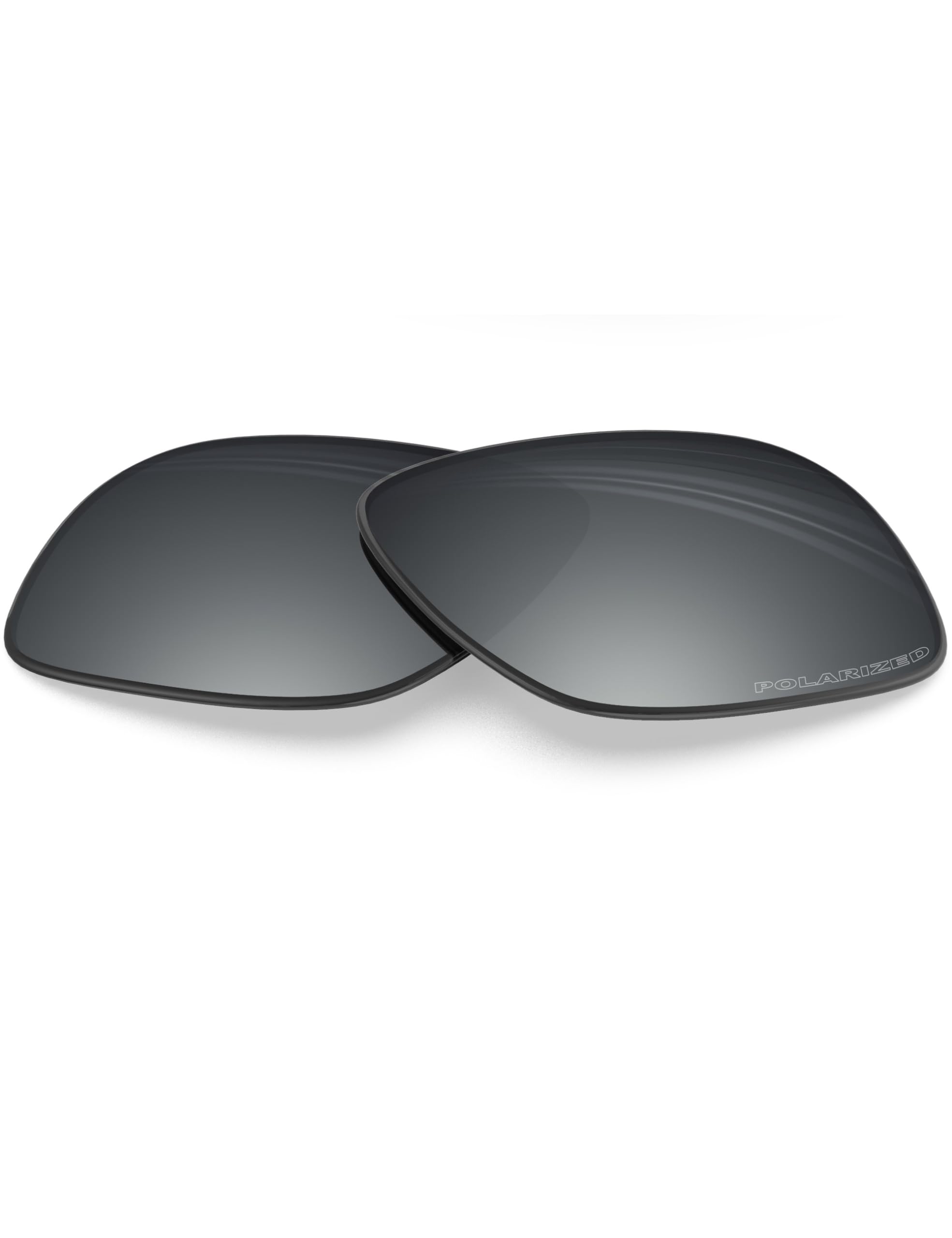 Blazerbuck Men's Silver Chrome Polarized Anti-Salt Polarized Replacet Lenses For Oakley Holbrook Xl Oo9417 - Silver Chrome
