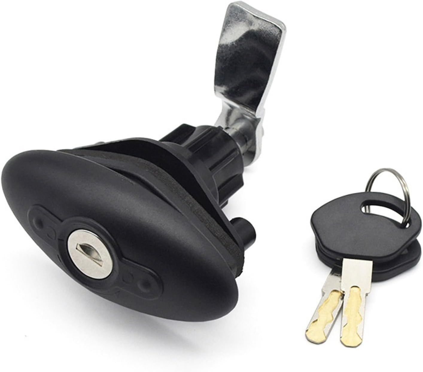 Cabinet Lock Motorhome Trailer Cabin Door Lock Drawer Latch Mailbox Locker Lock Security Furniture Hardware 1Pcs