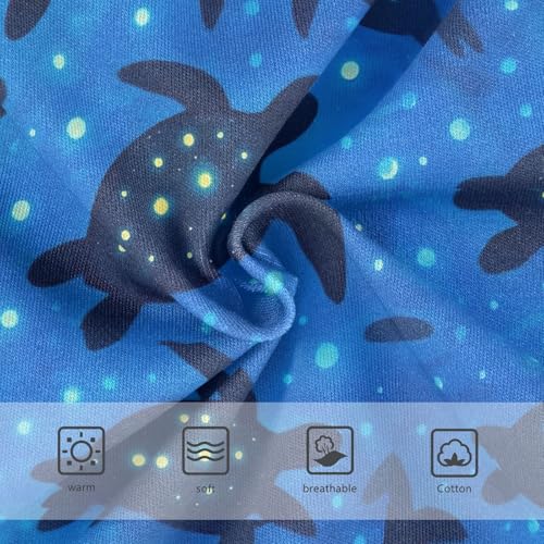 Joisal Sea Turtles Sketch Spots Blue Toddler Girls Underwear 2t Cotton Girl Panties Cute Pattern Kids Briefs Undies3