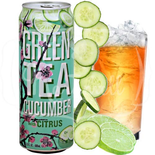 Arizona Beverages, Green Tea Cucumber with Citrus, 23