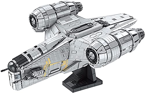 RcBrick 5018 Teile Raumschiff Modell, MK21023 Weltraumzerstörer Modellbausteine, Groß Sci-Fi Super Star Raumschiff MOC… – Bild 7